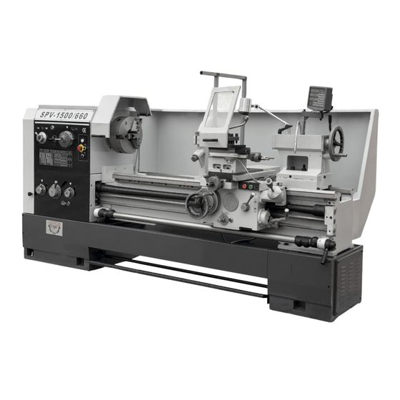 SPV-1500/660 универсальный токарный станок с УЦИ