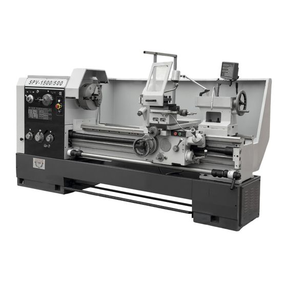 SPV-1500/500 универсальный токарный станок с УЦИ
