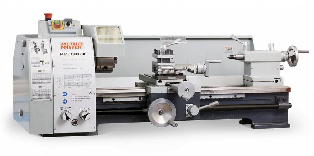 Токарный станок MetalMaster MML 2870 (MML 280x700)